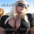 Awesome threesome